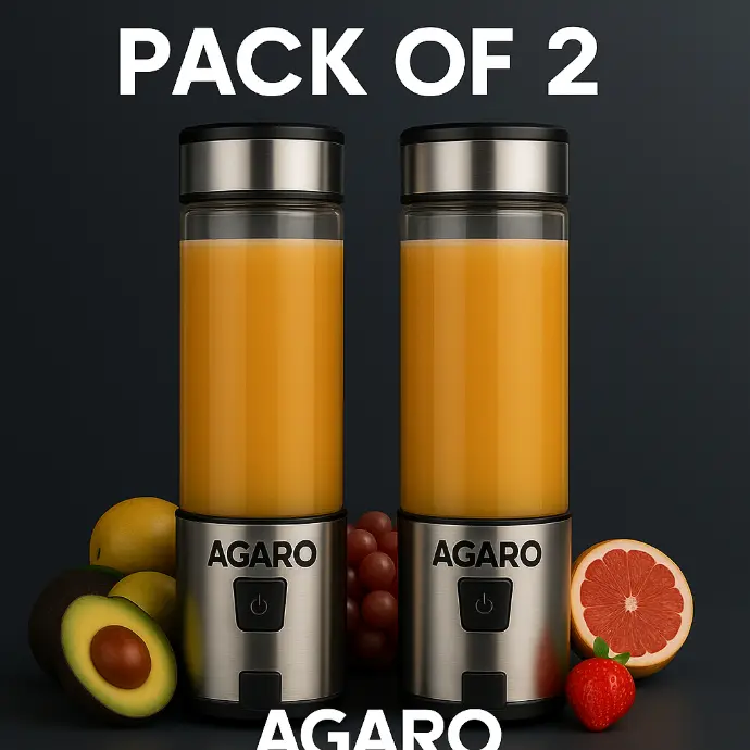 Combo Pack (2) ,Agaro Mini Portable Juicer