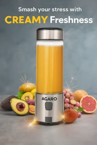 Agaro 220 W Mini Portable Juicer Blender