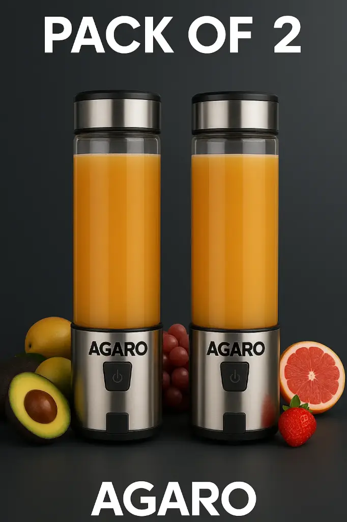 Combo Pack (2) ,Agaro Mini Portable Juicer